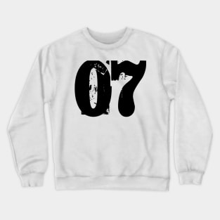 07 number Crewneck Sweatshirt